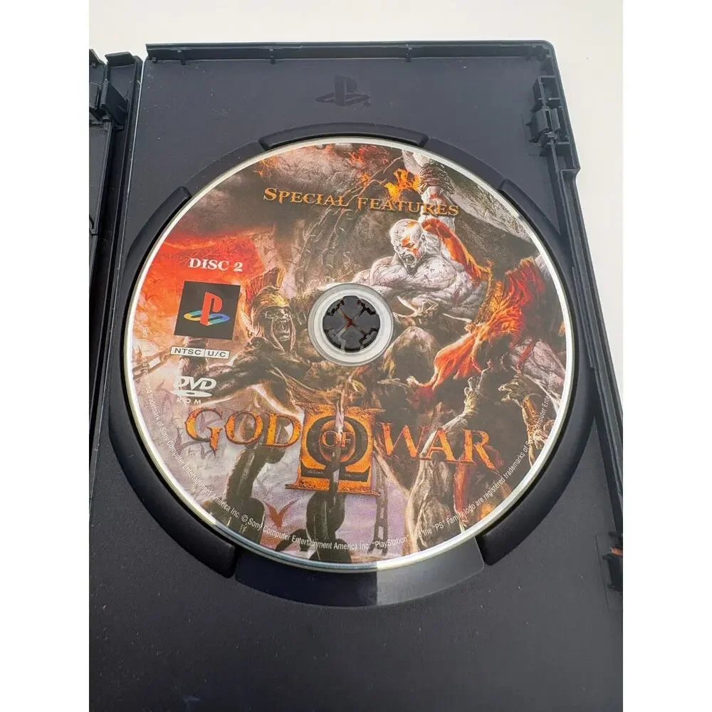 Sony PlayStation 2 PS2 God Of War ll Greatest Hits Two Disc Set Complete + Reg